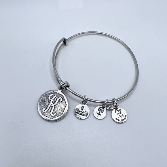 Alex and Ani “K” Initial Bracelet - Picture 2 of 3